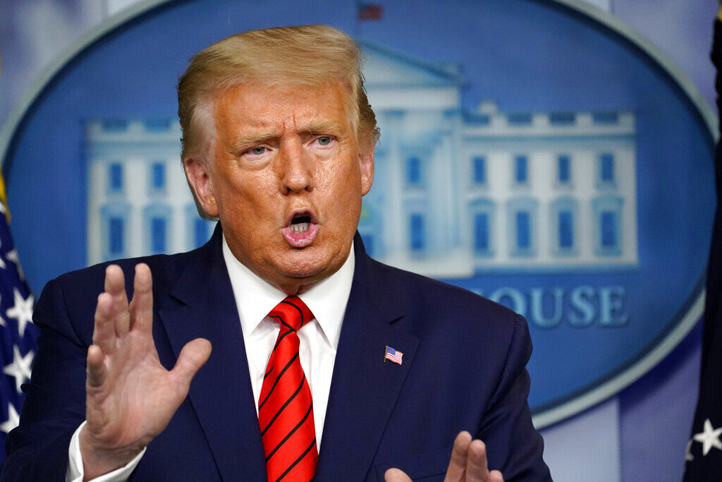 APTOPIX Virus Outbreak Trump